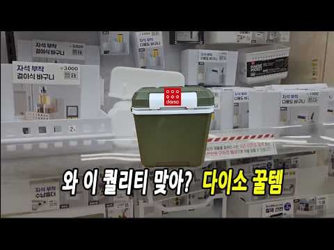 다이소 매시 포켓 정리함 바로 담았어요! 옷장 책상 주방정리템 BEST 3