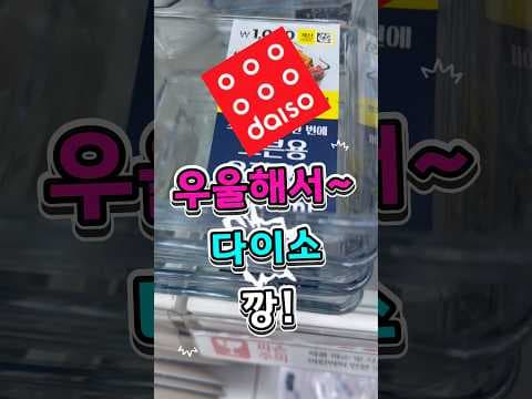 다이소 유리그릇 2026년 놓치면 아쉬운 추천템