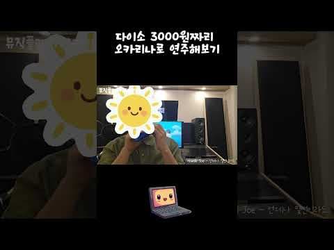 다이소 3000원 오카리나 솔직 후기! 캠핑 감성템으로 딱!