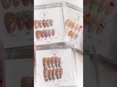 다이소 네일 글루 vs 베이스젤, 수제 네일팁 부착 후기!