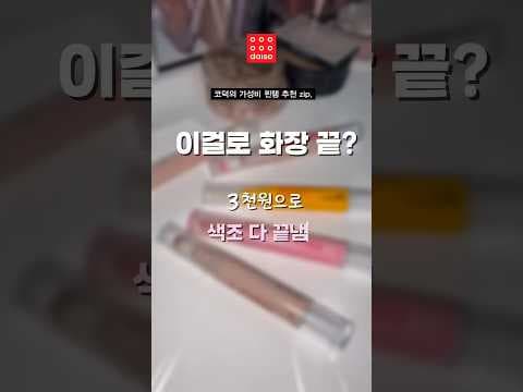 다이소 3천원 색조 도전! 쉐딩, 블러셔, 플럼퍼 솔직 후기