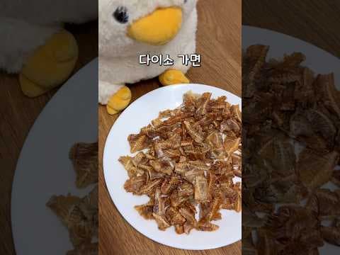 다이소 뼈대 있는 쥐 바삭한 쥐포 간식, 놓치면 아쉬워요