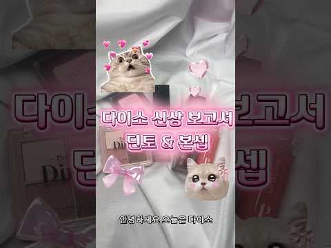 다이소 딘토 하이라이터 로지의 글라 쿨톤 핑크 하이라이터 놓치면 아쉬운 신상